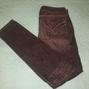 Skinny long charcoal Willam Rast Jeans